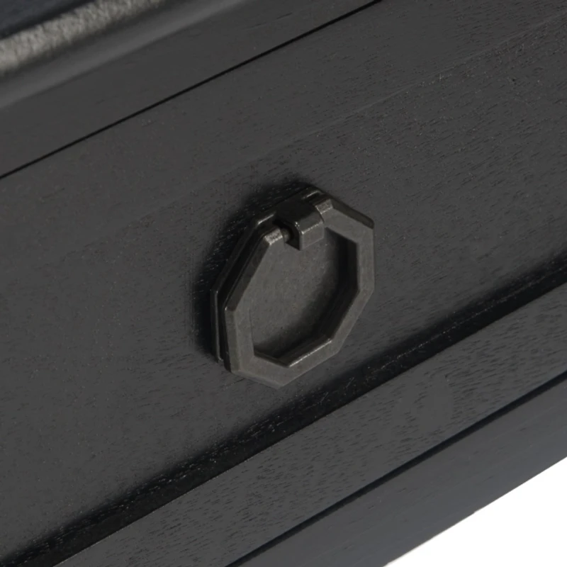 Black Wood Allura Console Table