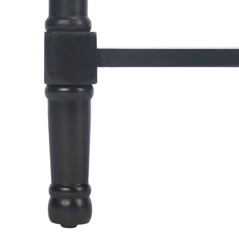 Black Wood Allura Console Table