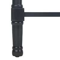 Black Wood Allura Console Table