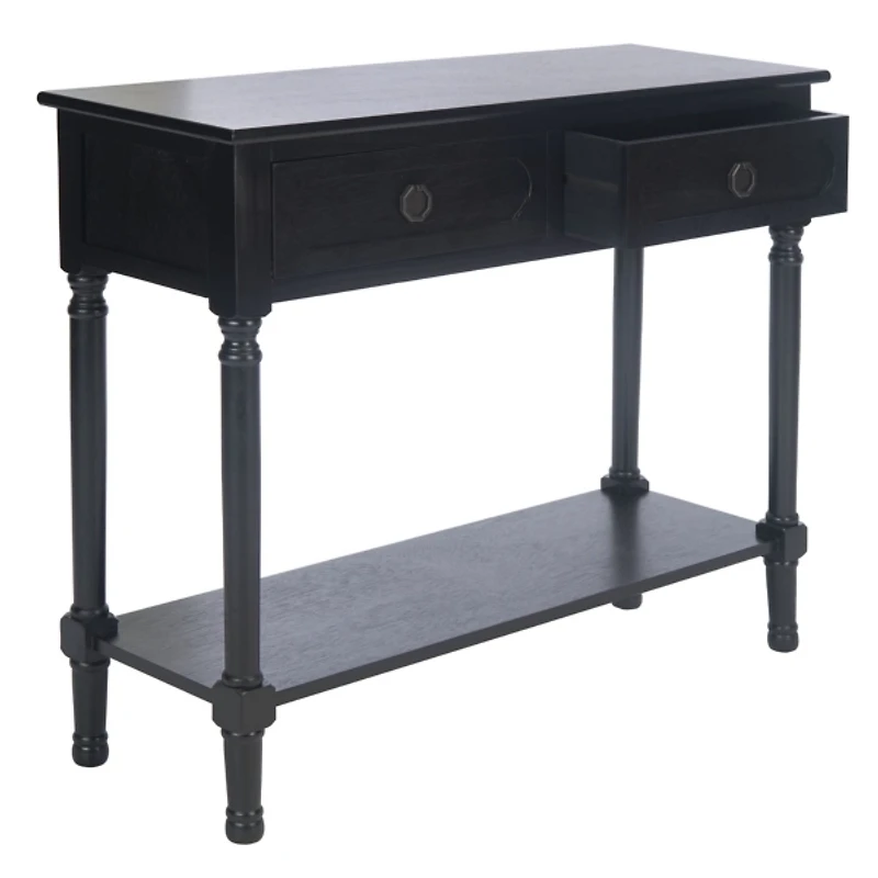 Black Wood Allura Console Table