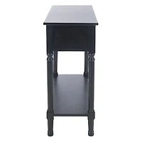 Black Wood Allura Console Table