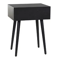 Wood 1-Drawer Arthur Accent Table