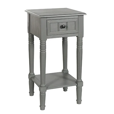 Wood Square Hampton Accent Table