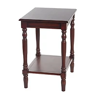 Cherry Wood Sybil Accent Table
