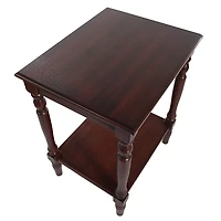 Cherry Wood Sybil Accent Table