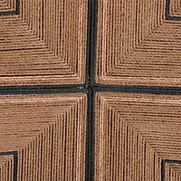 Natural Wood Woven Prita Dining Chair