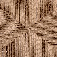 White Mahogany Woven Talli Counter Stool Set