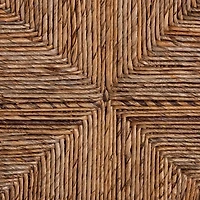 Natural Seagrass Cordoba Counter Stools, Set of 2