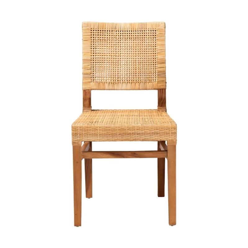Lesia Natural Rattan Dining Chair