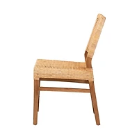 Lesia Natural Rattan Dining Chair