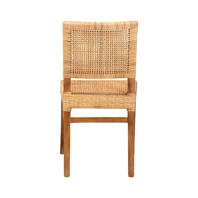 Lesia Natural Rattan Dining Chair