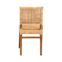 Lesia Natural Rattan Dining Chair