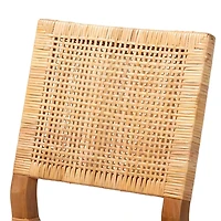 Lesia Natural Rattan Dining Chair
