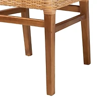 Lesia Natural Rattan Dining Chair