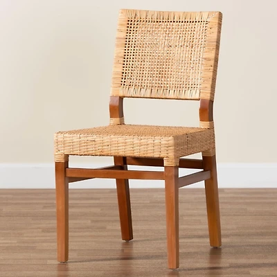 Lesia Natural Rattan Dining Chair