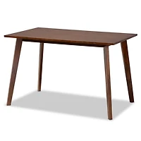 Walnut Orion 5-pc. Dining Chair and Table Set