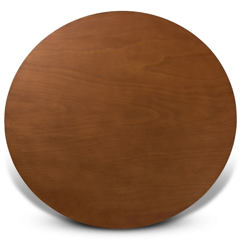 Walnut Wood Round Kenji Dining Table