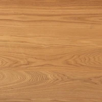 Natural Oak Mid-Century Modern Dining Table