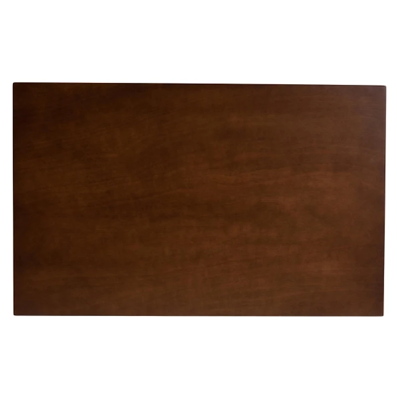 Walnut Brown Wood Britte Transitional Dining Table