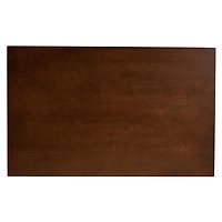 Walnut Brown Wood Britte Transitional Dining Table