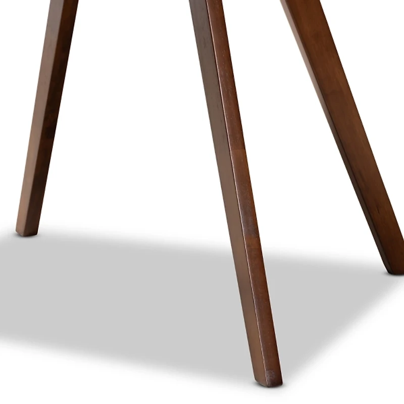 Walnut Wood Alana Round Dining Table