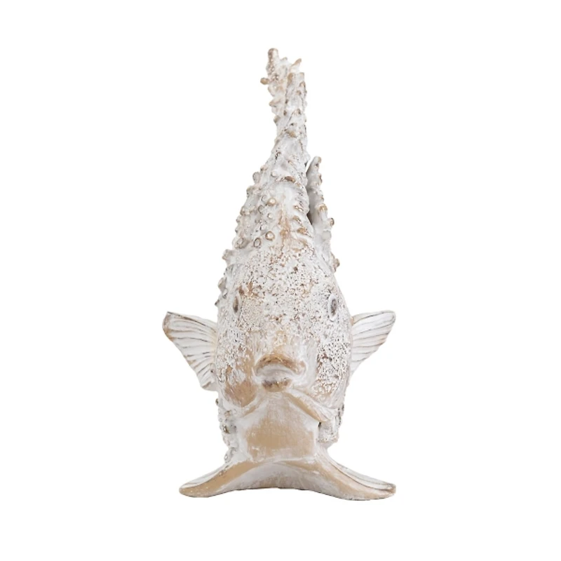 White Coral Angelfish Figurine