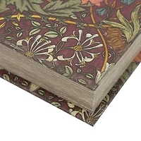 Floral Art Nouveau Book Boxes, Set of 2