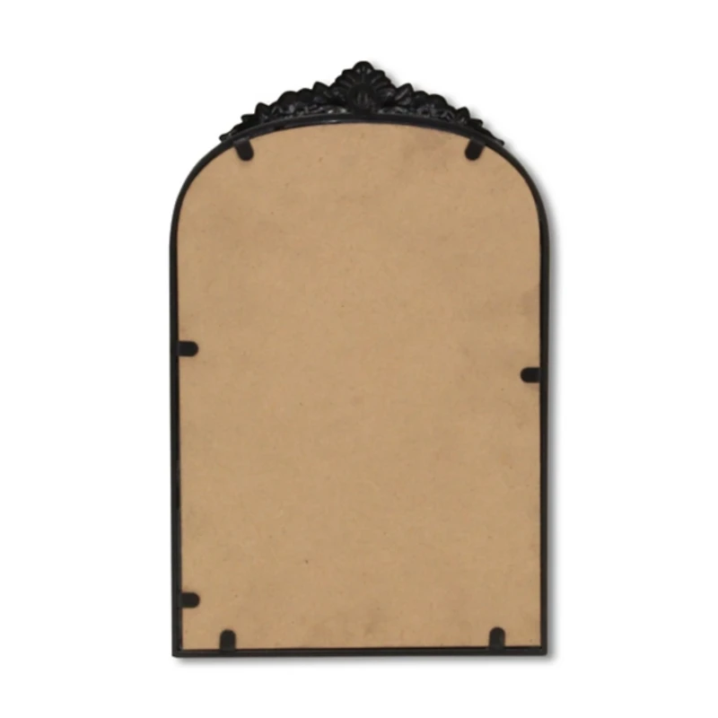 Everlaine Black Modern Victorian Wall Mirror