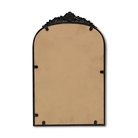 Everlaine Black Modern Victorian Wall Mirror