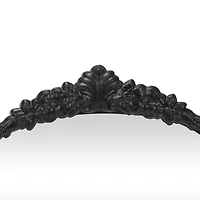 Everlaine Black Modern Victorian Wall Mirror