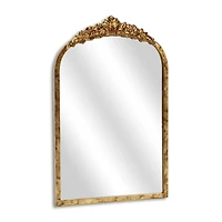 Everlaine Gold Modern Victorian Wall Mirror