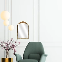 Everlaine Gold Modern Victorian Wall Mirror