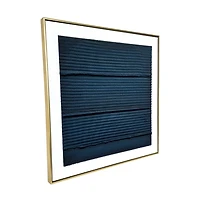 Midnight Waves Framed Canvas Art Print