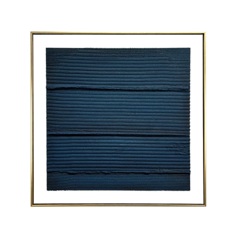 Midnight Waves Framed Canvas Art Print