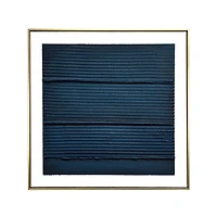 Midnight Waves Framed Canvas Art Print