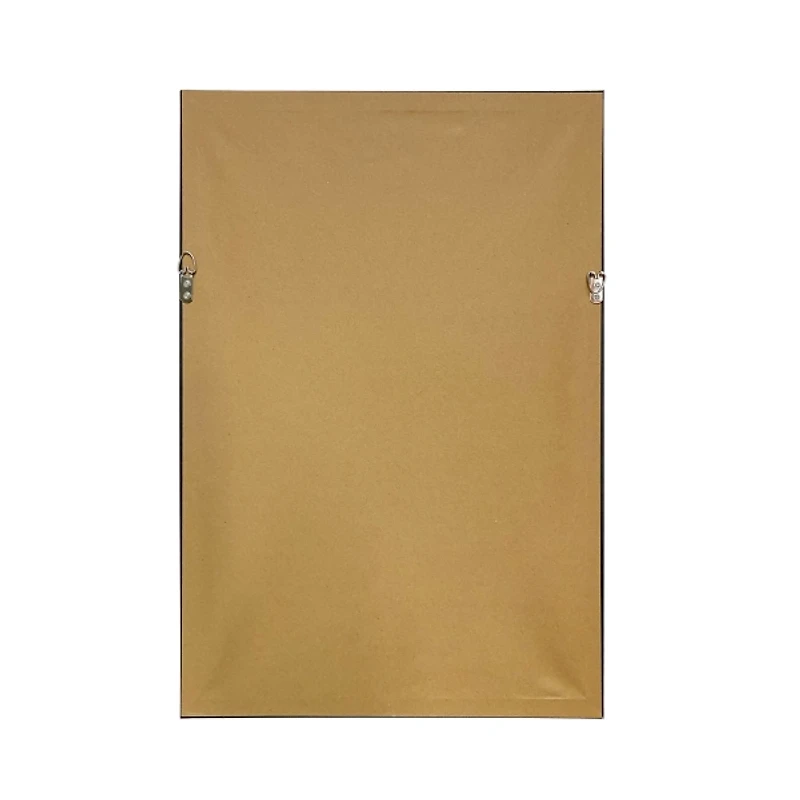 Turquoise Glimmer Framed Canvas Art Print