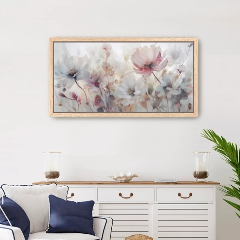 Magical Garden Framed Canvas Art Print