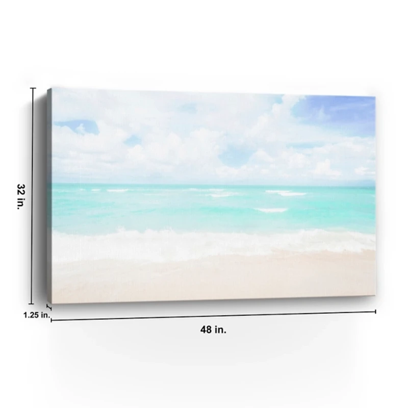 Hawaiian Beach Canvas Art Print
