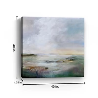 Morning Light Abstract Canvas Art Print