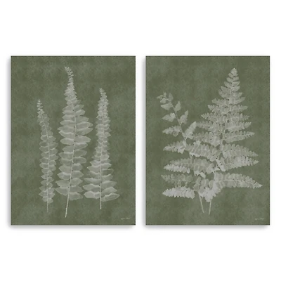 Woodland Ferns 2-pc. Canvas Art Print Set