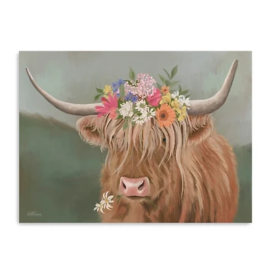 Daisy Mae Cow Canvas Art Print