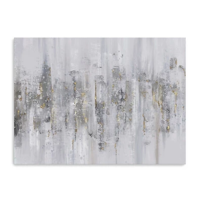 Neutral Columns Canvas Art Print