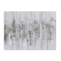 Neutral Columns Canvas Art Print