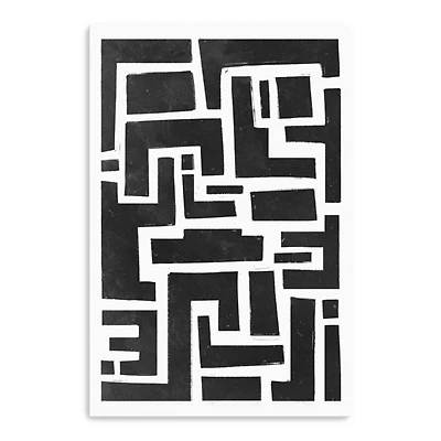 Imperfect Shapes Canvas Art Print