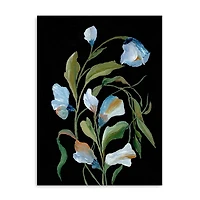 Midnight Foliage Canvas Art Print