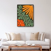 Plant Pattern Canvas Art Print