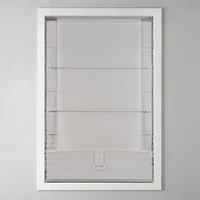 Basketweave Cordless Roman Shade