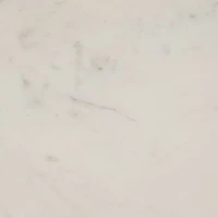 White Marble & Gold Metal Round Cocktail Table