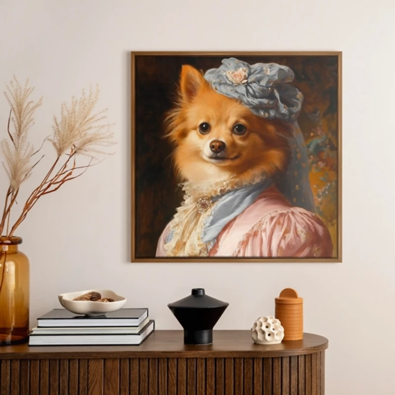 Duchess Daphne Daintypaws Framed Art Print