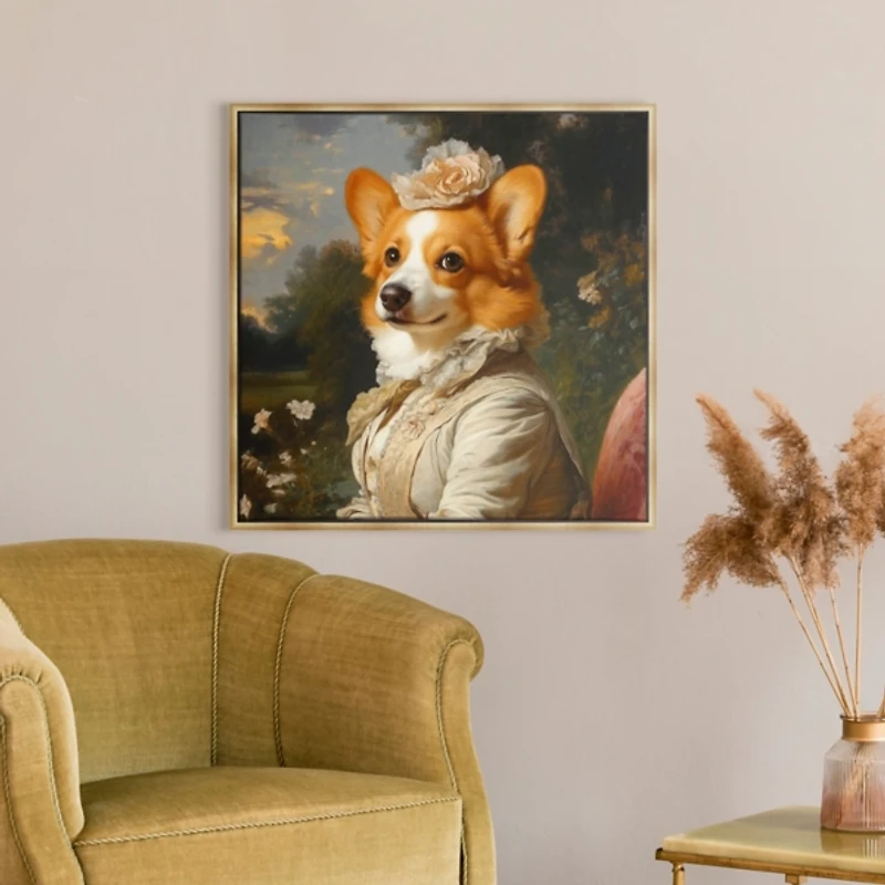 Duchess Wilhelmina Wagglesworth Framed Art Print